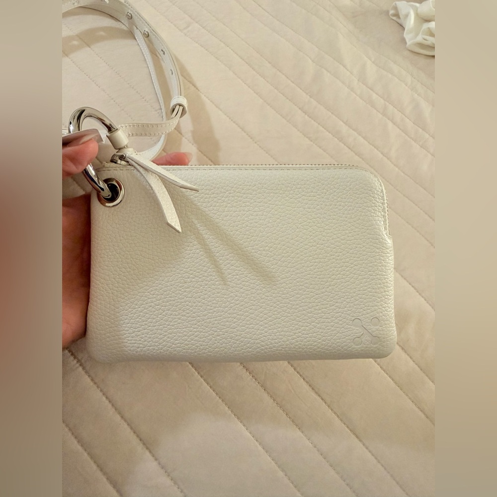 Mini Crossbody Wristlet in White - Women Bags Mini Bag - Picture 4 of 7